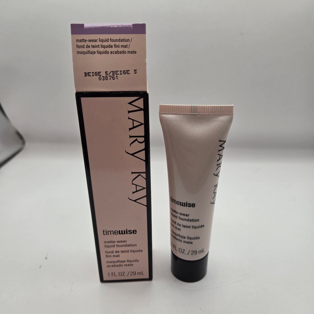 Mary Kay Timewise Luminous Wear Liquid Foundation Beige 5 Combination To Oily